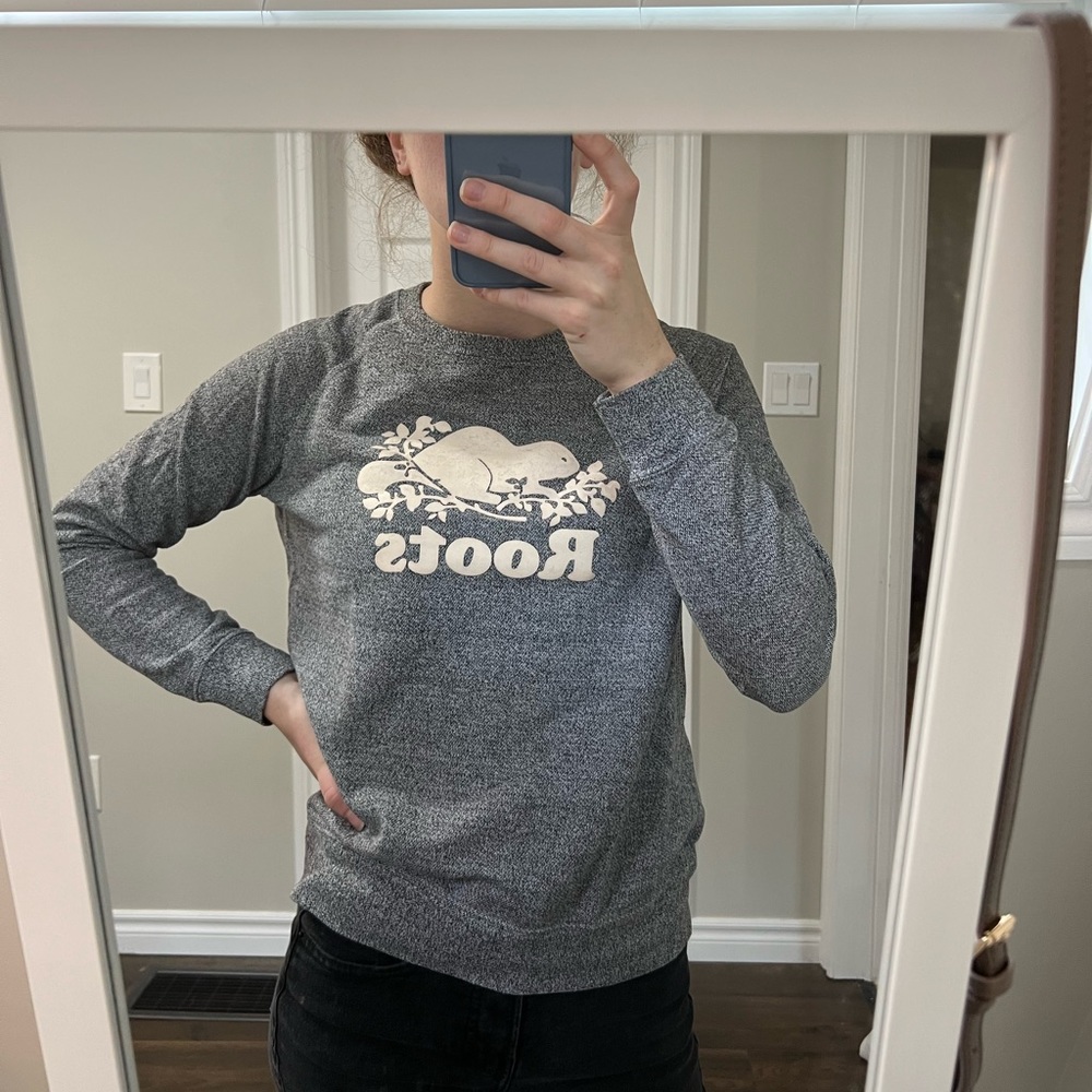 Root Salt & Pepper Crew Neck